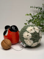 Julekule liten - flerfarget