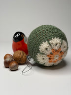 Julekule liten - flerfarget