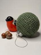 Julekule stor - ensfarget