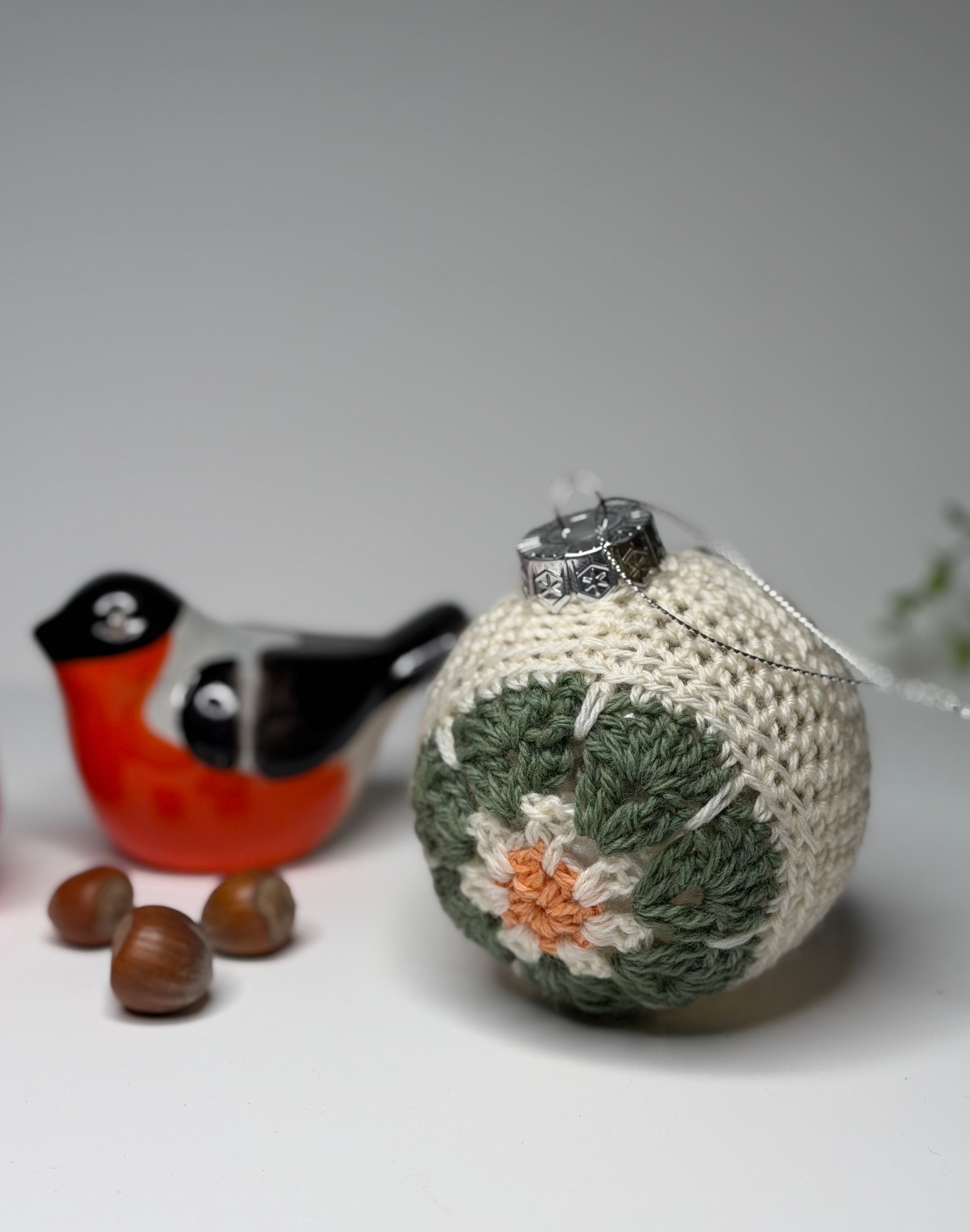 Julekule stor - flerfarget