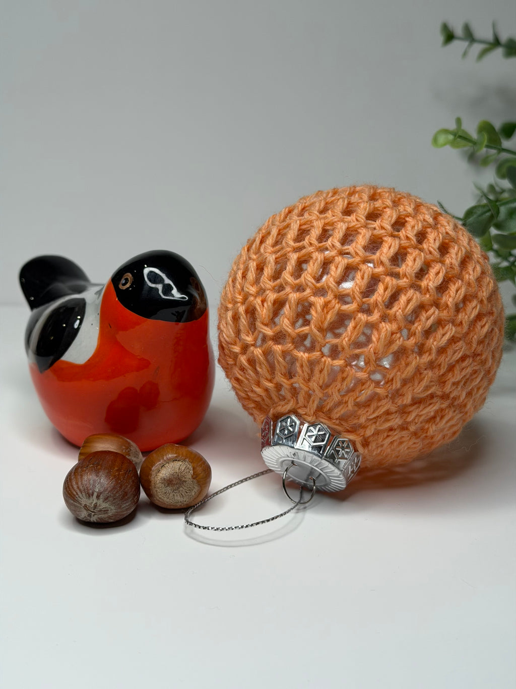 Julekule stor - ensfarget